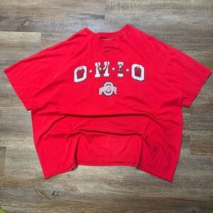 Vtg Ohio State Center Swoosh Nike T Shirt